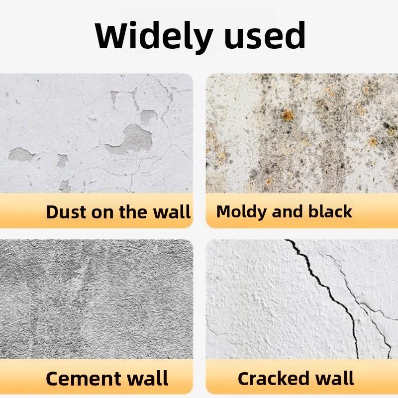 Naklejka na ścianę tła TV w salonie Pokrycie brzydka tapeta dekoracyjna