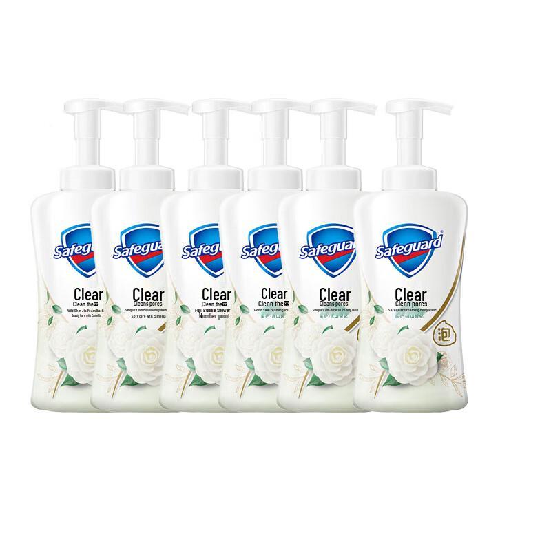 Safeguard Gentle Camellia Shower Gel 6-Pack