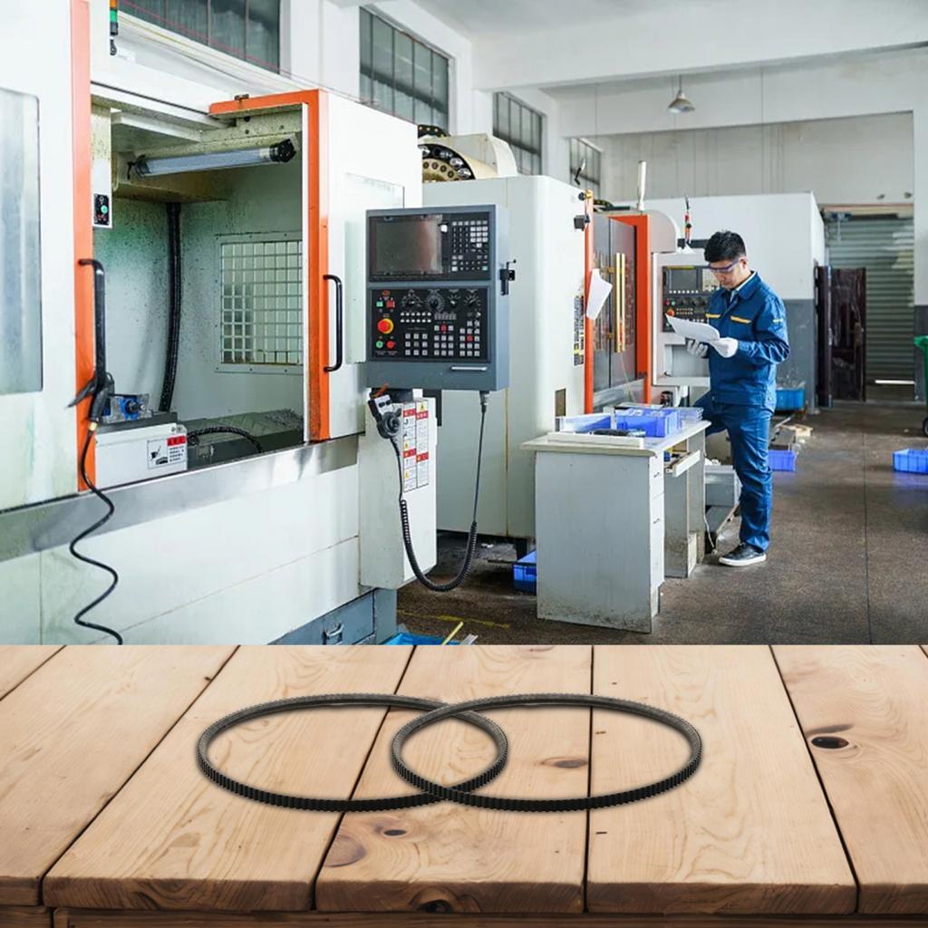 5M375 Belt Lathe Belt Mini Lathe Motor Belt Excellent Stretch Performance