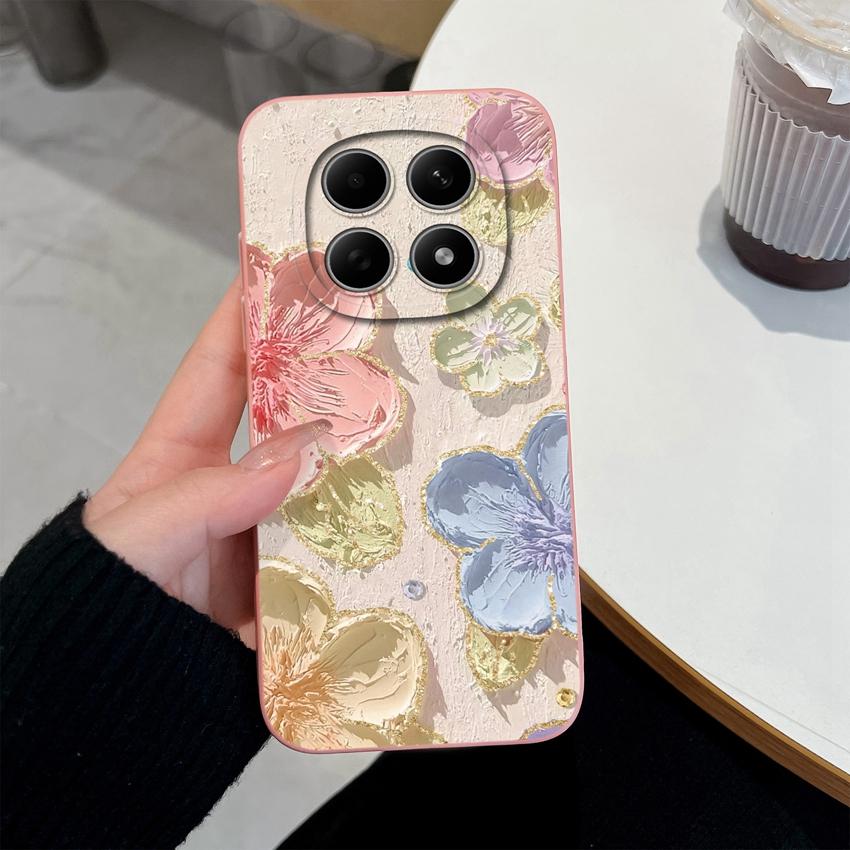 For Redmi Note 15 Pro 4G 5G 15 Pro+ 15 Pro Plus Phone Case Retro Butterfly Cover For Xiaomi Redmi Note15 Soft Smooth Liquid Silicone Lightweight Shell