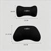 CTCE1 Car Seat Safety Headrest Pad Auto Emblem Neck Pillow For BMW M E46 E90 E60 G30 G32 G01 G02 G05 G06 G07 G26 G16 X3 E92 Sticker