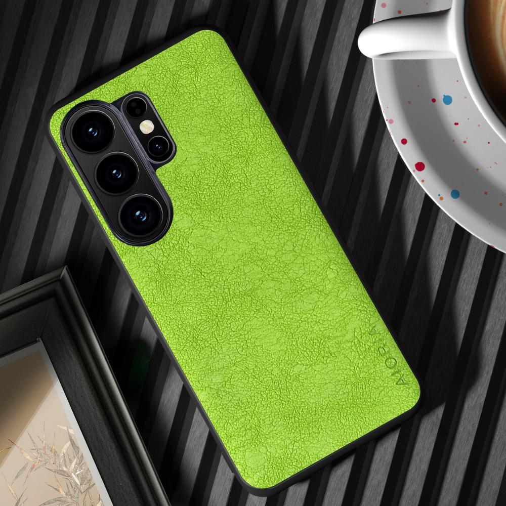 Case For Galaxy S26 S25 S24 Plus Ultra FE EDGE Light Luxury Business Style PU Leather Fashion For Samsung Galaxy S26 Phone Cover