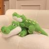 Cute cute crocodile doll plush toy green little crocodile doll girl soothing doll