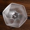 New Chinese Handmade Crystal Glass Master Cup, Home Bar Party Wine Glasses, Dining Table Fair Cups, Moving Gift Tea Cup Set