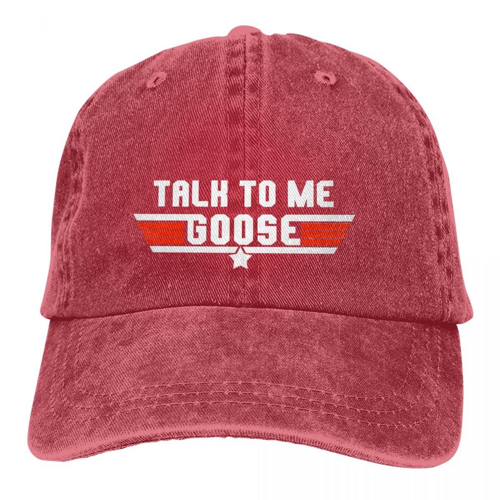 Șapcă de vară Parasolar Talk To Me Goose Logo Design Șepci hip hop Top Gun Maverick Film Pălărie de cowboy Pălării cu vârf