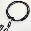Myorenka Soka Gakkai Prayer Beads Black and Red PC Shaku Medium Juzu Beads and Juzu Case Set with Odamaki Bonten SGI Prayer Shaku 0 Beads with (Juzu)