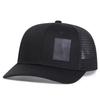 Net Baseball Label Leather Black Cross Neutral Gender Women  Men For Caps Spring Summer Outdoor Adjustable Casual Hats Dad Hat Sunscreen Hat