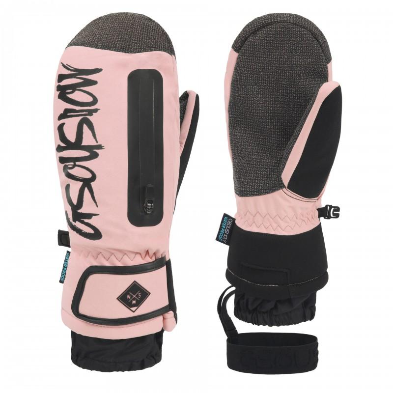 Snow Gloves Skiing Snowboarding Freeride With Built-in Wrist Guard Kevlar Reinforced Waterproof Wear-resistant Unisex