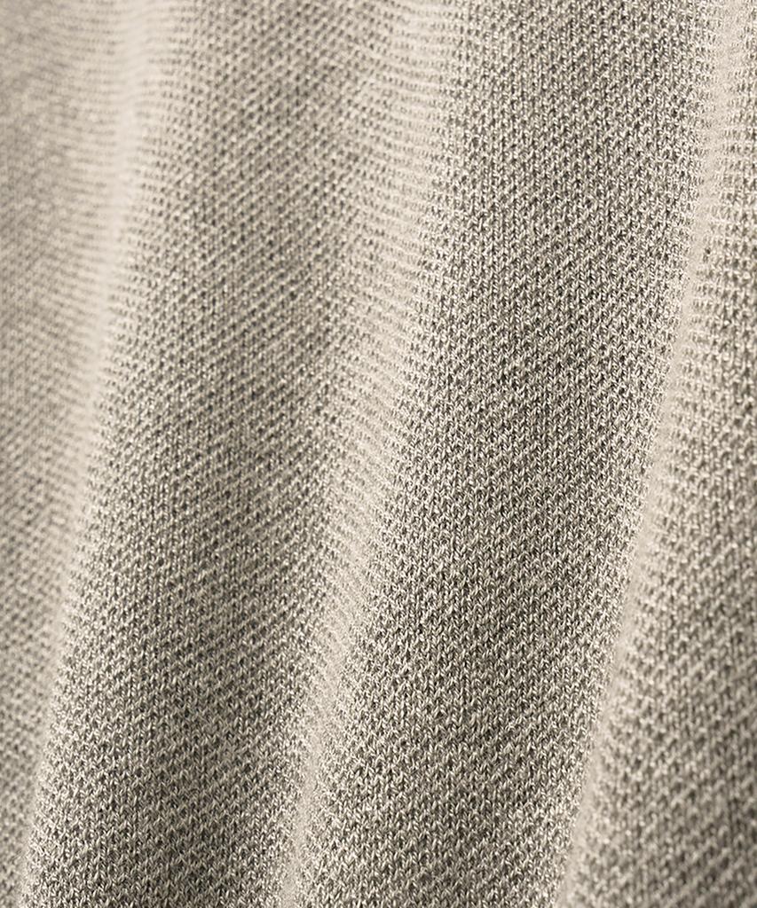 NOIRER FOR WOMAN Wool Blend V-Neck Knit (Beige)