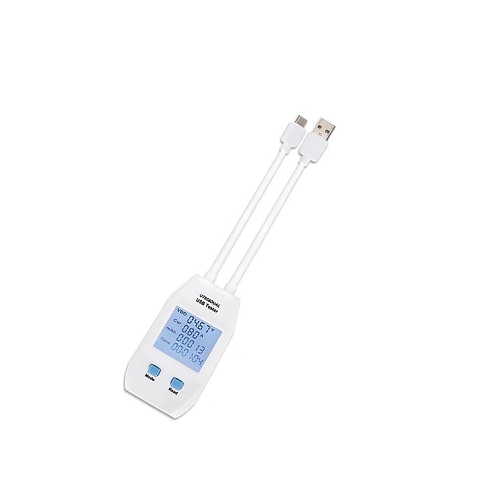 

(UT658 Dual) USB Type-C Detector Digital Voltmeter Ammeter Voltage Tester Meter