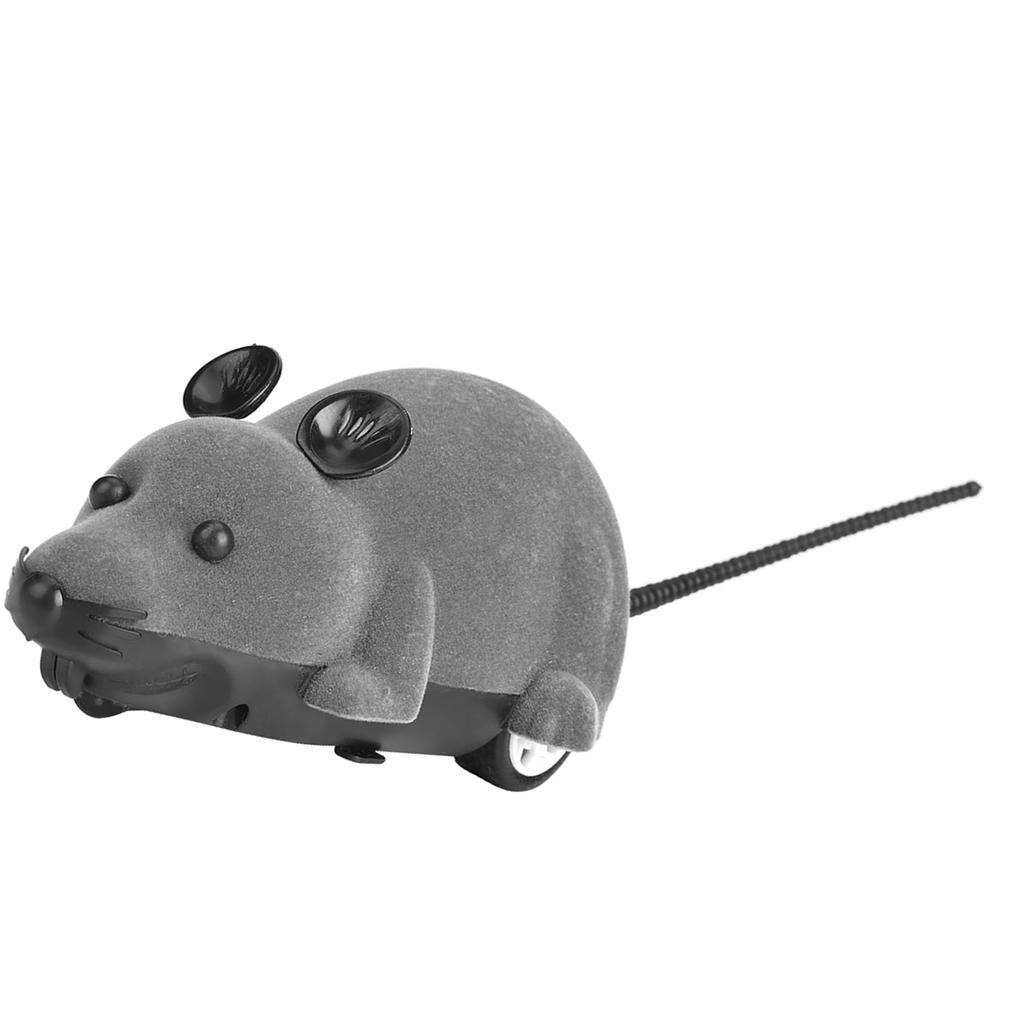 Wireless Mouse For Cat Dog Funny Rat Novelty Gift Pet Toy Remote Control Brown