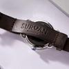 SURVAN Watch Designer Men's Watch Quartz Watch Waterproof Wristwatch Easy-to-Read Analog Watch for Men White Dial Gray Strap