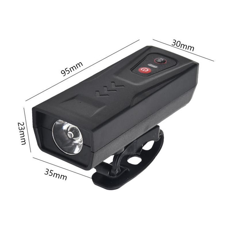 USB Bike Headlight + Wireless Horn Night Light