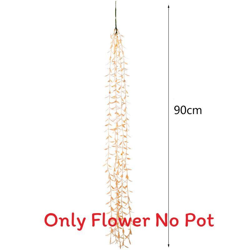 

Babylonica Salix Green Plant For Home Event Decoration And Props Photography F