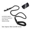 Pet Pulling Leash Nylon Reflective Dog Chain Safety Rope for Puppy Medium Large Dogs Running Walking Training