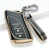 Tpu Car Key Protector Shell Fob For Lexus Es Ux200 Ux250H Es300H Es350 Us200 Us260H Lx570 Car Remote Key Case Key Chain Sets