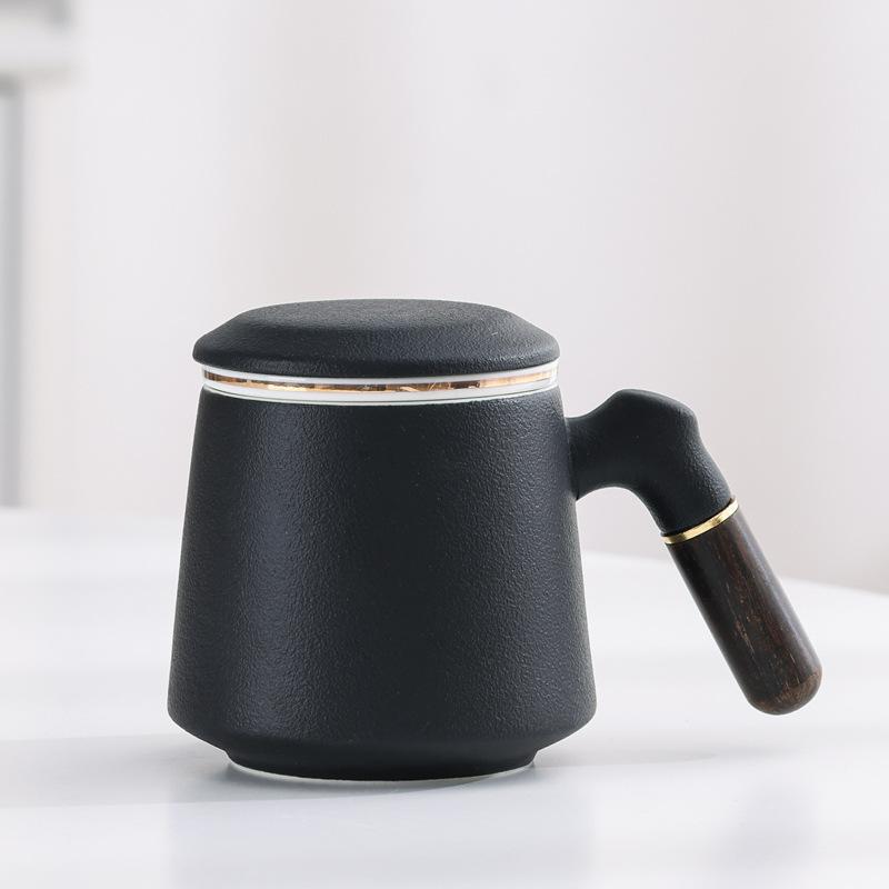 Office Tea Cup Tea Cup Ceramic Cup With Lid Filter Personal Cup Office Cup Engraving