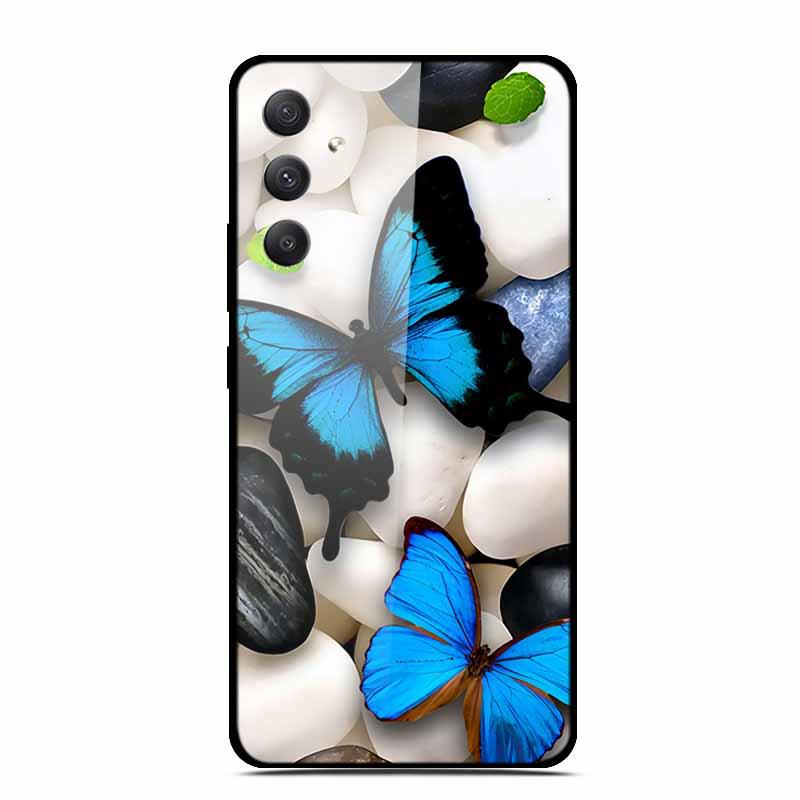Чохол для телефону Samsung A35 5G - Персоналізоване кольорове загартоване скло, Захист від падінь.