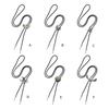 Western Cowboy Leather Cord Bolo Tie Vintage Cowboy Accessory Metal Scorpion Animal Pendant Necktie Necklace for Men