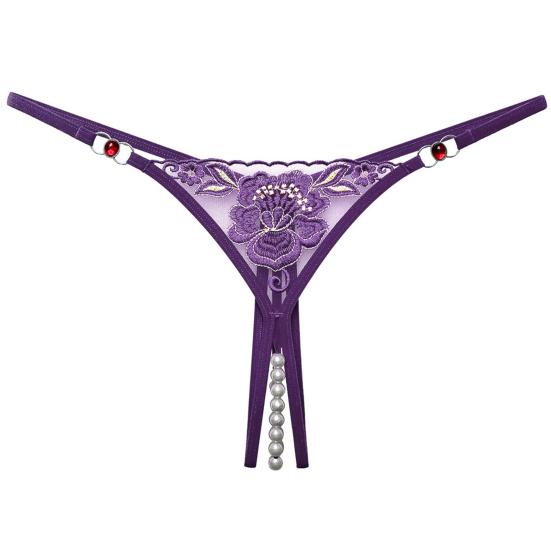 Chic Women G-string See-through Low Waist Lady Underpants