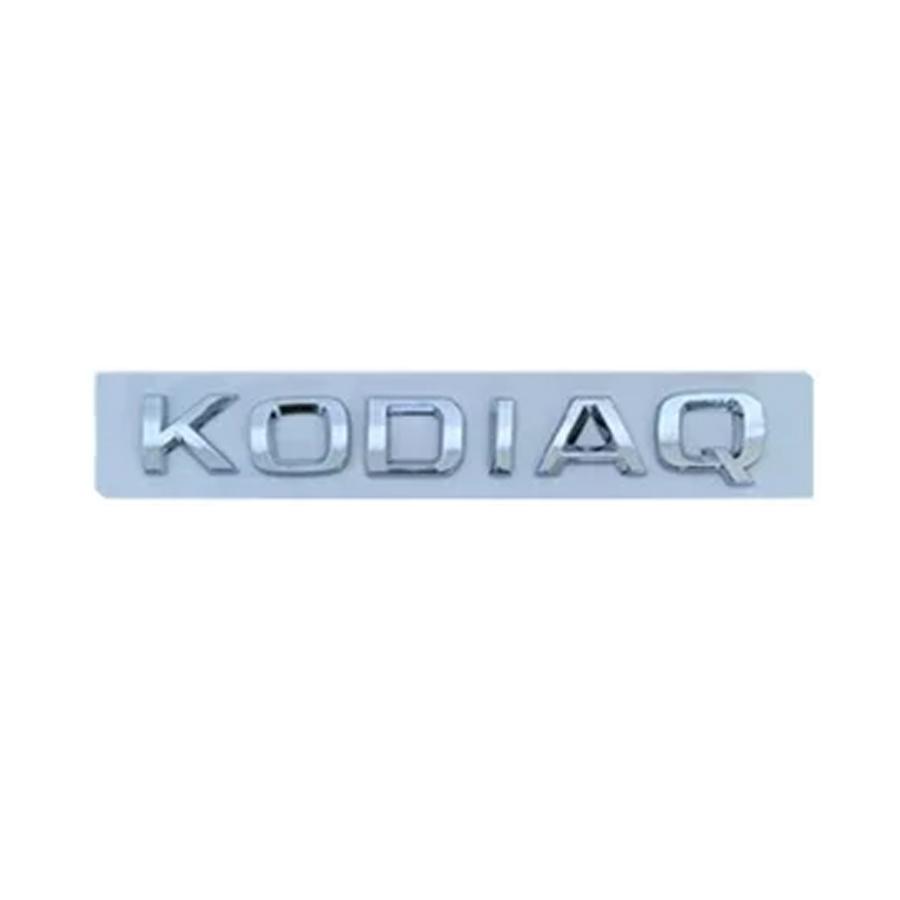 1PC ABS Car Rear Emblem Trunk Badge Sticker for Octavia Kodiaq Karoq Superb Rapid Fabia Kamiq Yeti 4x4 Letter Logo Accessories