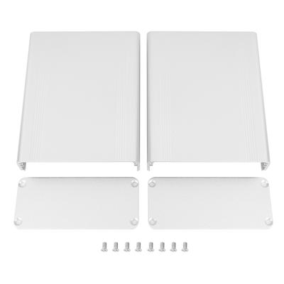 38x88x110mm Kryt Elektronický DIY Projekt Dosky Plošných Spojov Ochranný Box Hliníkový Chladiaci Kryt