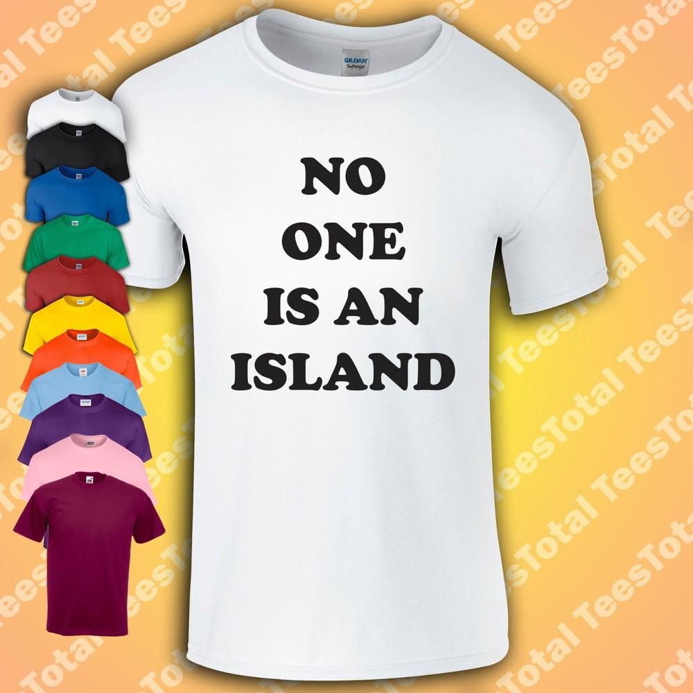 

No One Is An Island T-Shirt | Punk 4XL