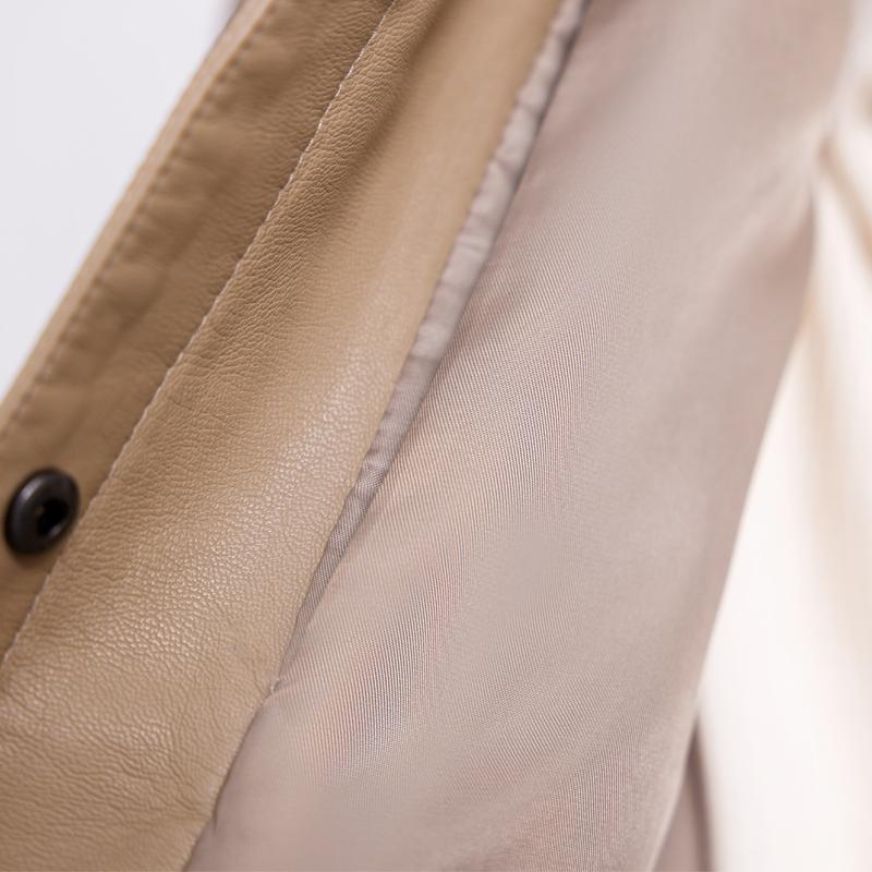 Elegant Faux Sheepskin Coat for Women Outerwears Faux Leather Jackets Female Top