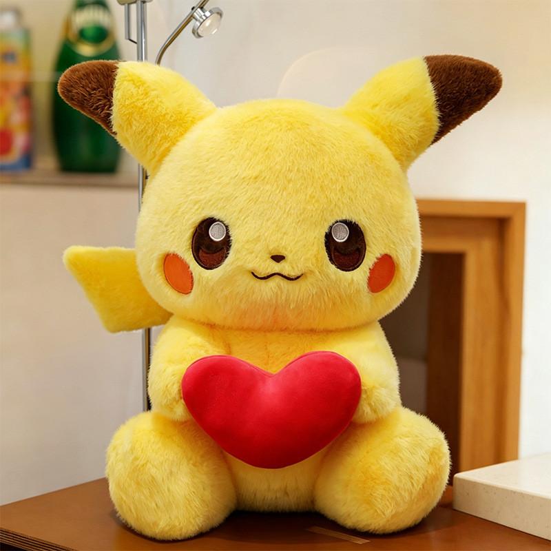 Pikachu Plush Toy Cartoon Stuffed Animal With Pp Cotton Filling For Kids And Collectors