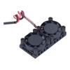 Cooling Fans for Raspberry Pi Heatsink Cooler Radiator ABS Low Noise for 3B 3B+ 4 4B