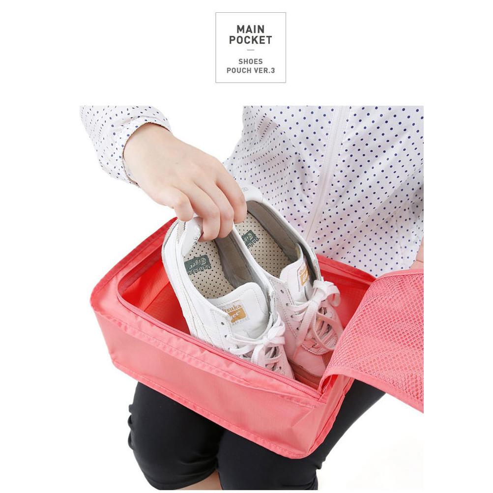 Portable folding shoe storage bag for business trips small shoe bag storage bag Multi-functional waterproof beach travel shoes bag