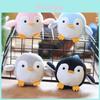 Charming Cartoon Penguin Plush Key Holder For Kids And Adults