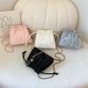 Stylish 2024 Summer New Arrival Women's Single Shoulder Bucket Bag In Chic Colors