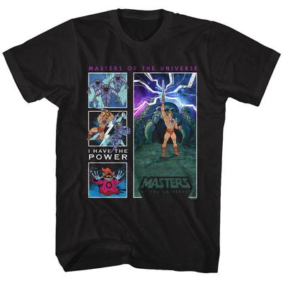 Masters of the Universe Mens T-Shirt Vintage Cartoon Characters I Have The Power Unisex T-Shirt