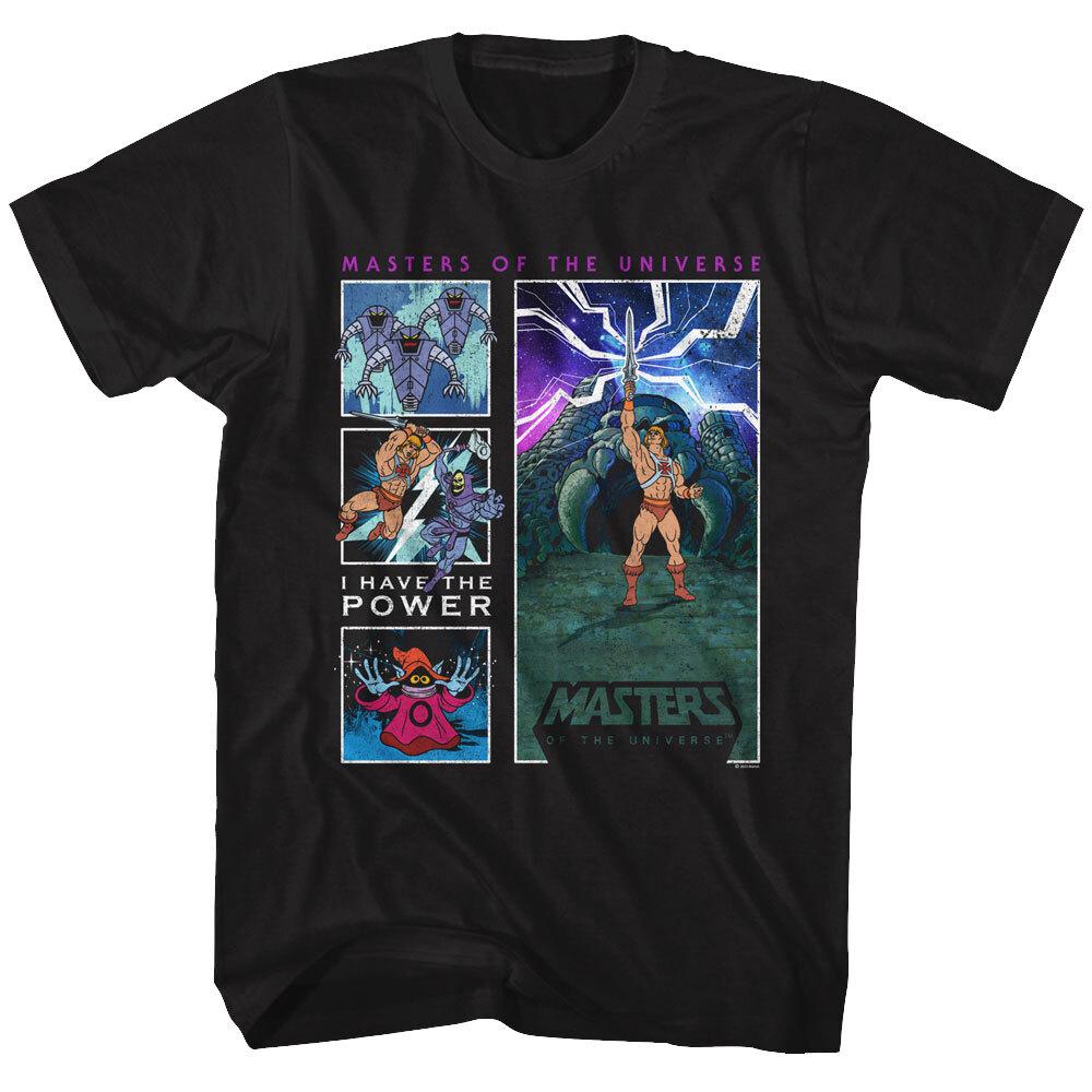 

Masters of the Universe Mens T-Shirt Vintage Cartoon Characters I Have The Power Unisex T-Shirt M