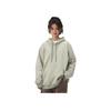 Li Ning China Color Series Einfarbiges Kapuzen-Freizeit-Langarm-Sweatshirt Herren-Sweatshirt Steingrau AWDT963-7