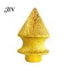 Quartz Drill Bit Diamond Chamfering for Grinder, 4-in-1 Hole Saw, Beveling Grinding Head Arc Trimming Chamfering/Hole Enlarging/Polishing/Arc