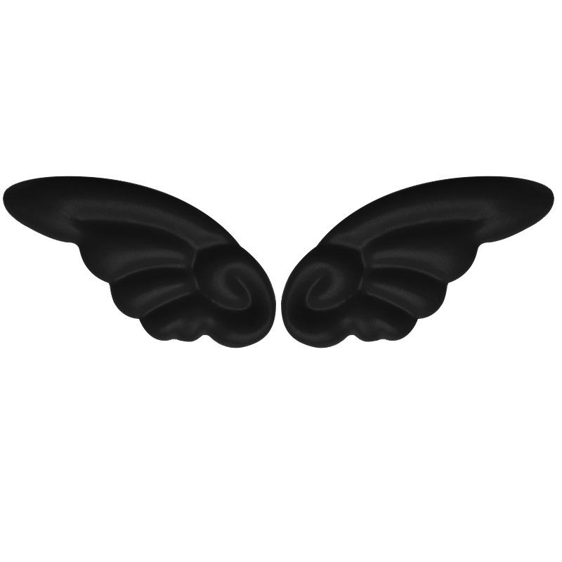 Electric Vehicle Cute Ears & Wings Universal Stickers for Helmet Decoration