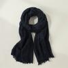 Wool Scarf New Autumn and Winter Solid Color Scarf Medium Long Style Fashionable Shawl Scarf for Women