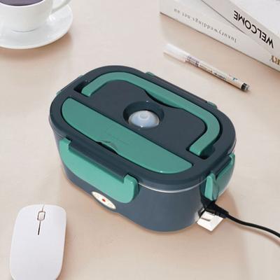 Elektrische Lunchbox, Speisenwärmer, große Kapazität, auslaufsicher, spülmaschinenfest, tragbarer Speisenwärmer, beheizbare Lunchbox