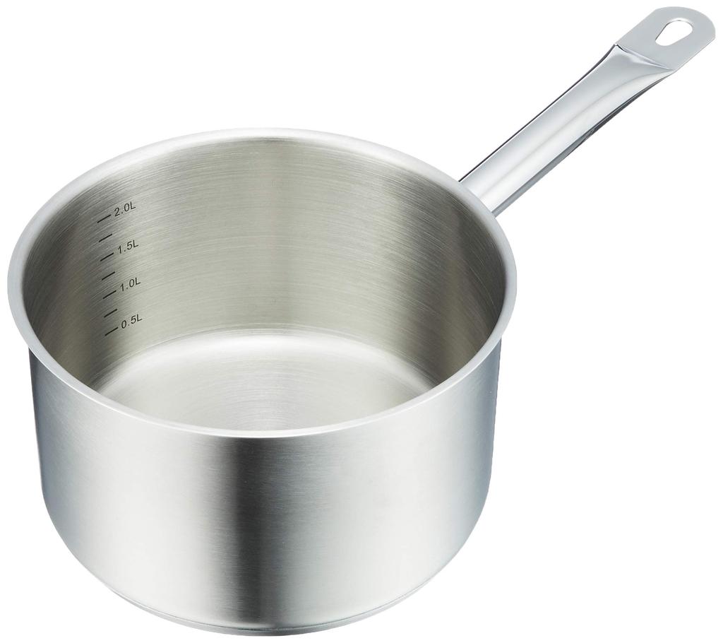 EBM Pro Chef IH Deep 18cm 18-8 Saucepan, (without lid)