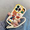Skateboard Dog Suitable for Apple 16pm Puff Shell Iphone1514 Creative 13 Cartoon 12 Anti-fall 11 Women