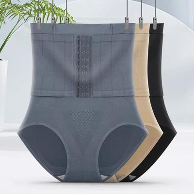 Waist Trainer Butt Lifter Briefs High Waist Slimming Buckle Shapers Postpartum Body Shapers  Female