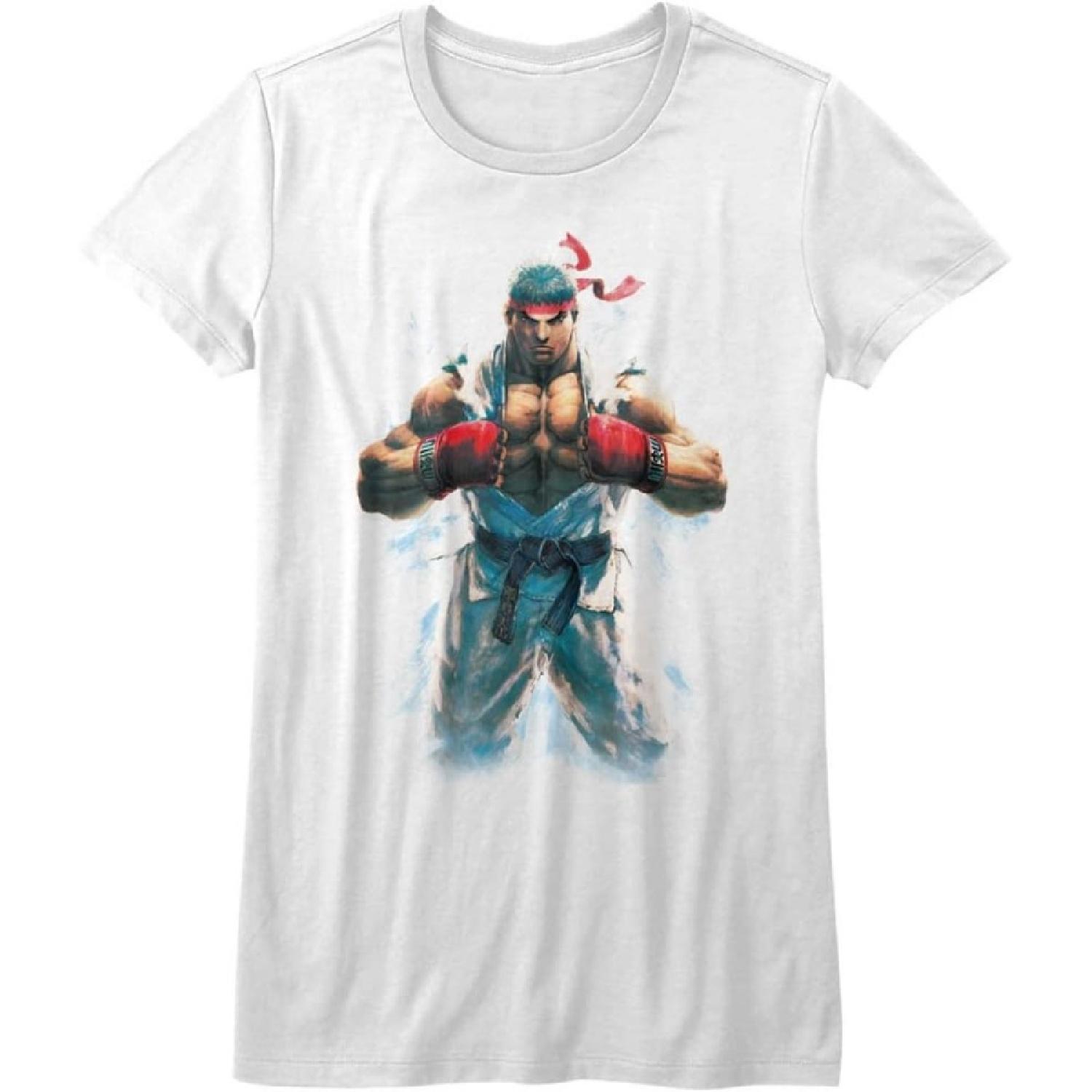 

Street Fighter - Juniors Ryu T-Shirt XXXXXL білий