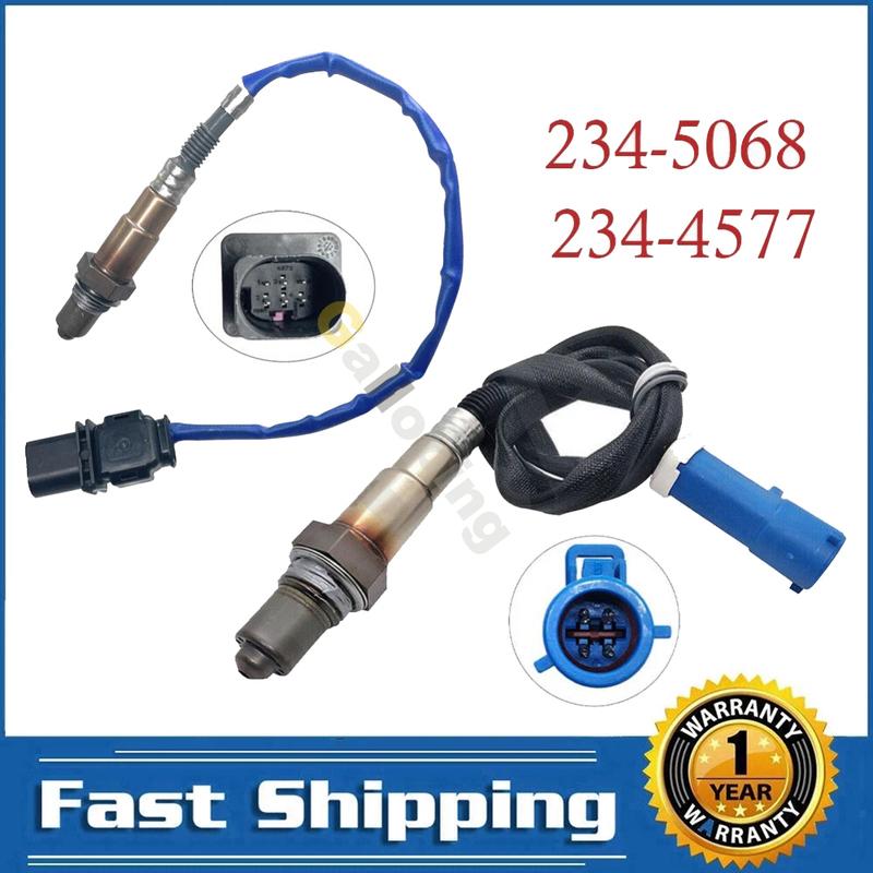 

2pcs 02 Oxygen O2 Sensor Upstream Downstream Front & Rear For Ford Escape 1.6L L4 Turbocharged 2013 2014 2015 2016 4 & 5 Wires