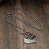 Vintage Halloween Openable Coffin Skeleton Skull Pendant Necklace Stainless Steel Chain Choker Gothic Punk Jewelry For Women Men