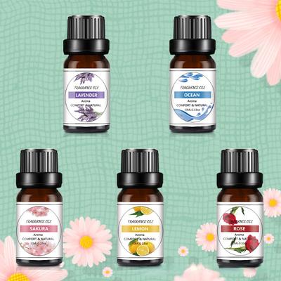 10ml Water Soluble Plant Essential Oil Aromatherapy Machine Rose Humidifier Natural Aromatherapy Candle Essence