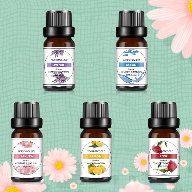 10ml Wasserlösliches Pflanzenätherisches Öl Aromatherapiegerät Rose Luftbefeuchter Natürliche Aromatherapie Kerzenessenz