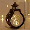Ramadan Kareem Led Lantern Light Eid Mubarak Ornaments Decoration for Home 2025 Islamic Muslim Party Supplies Eid Al-Fitr Gift