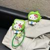 Cute Green Apple Kt Cat AirPods Pro1 Apple Bluetooth Headset Case 1/1 Generation Cartoon Protective Case Is Suitable for 1